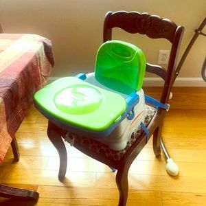 Fisher price healthy chair deluxe booster seat NWT
